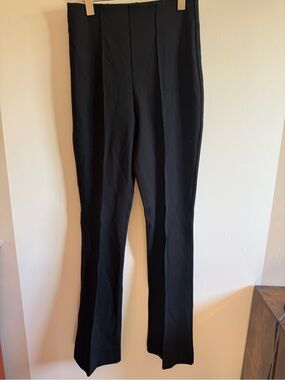 NWT Spanx Perfect Collection Demi Boot Ponte Pants Tall Medium Black Pull On